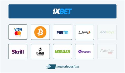 How to deposit on 1xBet in India .